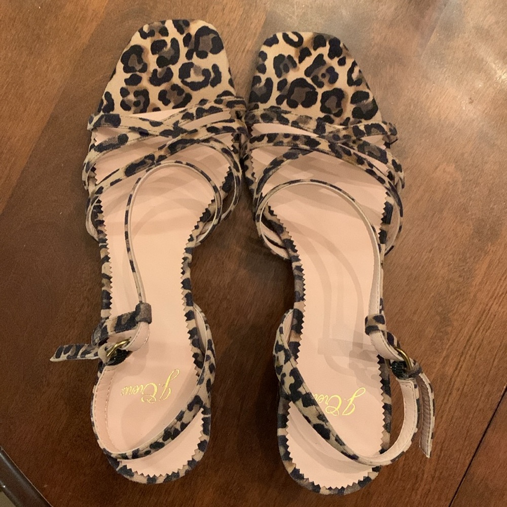 Jcrew leopard heel - Picture 2 of 4